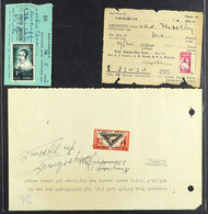 DOCUMENTS 1885-1974 Interesting Range With Paid Cheques, Cape Invoices With 1d Stamps Affixed, Few Later Union Receipts  - Unclassified