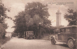St Georges De Didonne * La Route Du Port * Le Phare * Automobile Voiture Ancienne - Saint-Georges-de-Didonne