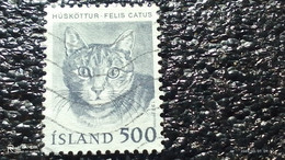 ISLAND-1980- 90     500KR  USED - Usados