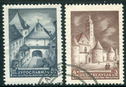 YUGOSLAVIA 1941 Slavonski Brod Philatelic Exhibition Used.  Michel 439-40 A - Oblitérés