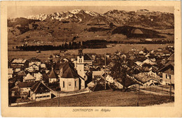 CPA AK SONTHOFEN Totalansicht GERMANY (1296774) - Sonthofen