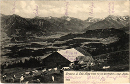 CPA AK SONTHOFEN Eck-Alpe - Haus GERMANY (1296833) - Sonthofen