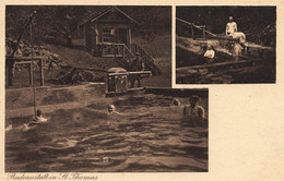 St Thomas Bei Aizelles * Bain Baigneurs Boches * Village Sous Occupation Allemande WW1 Guerre 14/18 War - Autres & Non Classés