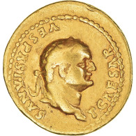 Monnaie, Titus, Aureus, 77-78, Rome, TB+, Or, RIC:II.1-971 - La Dinastía Flavia (69 / 96)