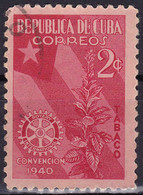 Cuba YT 266 Mi 165 Année 1940 (Used °) Drapeaux - Tabac - Used Stamps