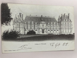 CPA Précurseur - 70 - Château De VILLERSEXEL - Papier Bleuté - Villersexel