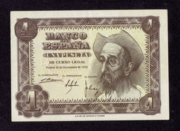 ESPAGNE - 1 PESETA - SPL - 1 PLI CENTRAL VERTICAL - 1951 - 1-2 Pesetas