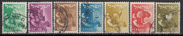 ISRAEL 152-158,used,falc Hinged - Used Stamps (without Tabs)