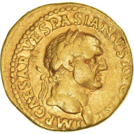 Monnaie, Vespasien, Aureus, 71, Lyon - Lugdunum, TB+, Or, RIC:II.1-1111 - La Dinastia Flavia (69 / 96)