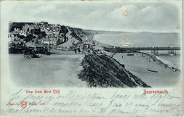 BOURNEMOUTH - View From West Cliff - Bournemouth (from 1972)