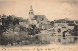 Concremiers * Le Moulin Du Bourg Et L'église Du Village * Minoterie - Otros & Sin Clasificación