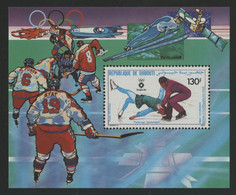 DJIBOUTI Bloc Spécial COTE 11 € Poste Aérienne N° 196 MNH ** Jeux Olympiques Olympic Games SARAJEVO. TB/VG - Inverno1984: Sarajevo