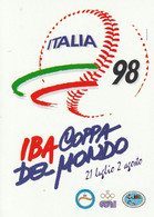 Baseball - Fed. Italiana - XXXIII Coppa Del Mondo - Italia 1998 - - Baseball
