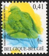 VARIETE N°3135** (1) 0,41 Tourterelle Turque : JAUNE VERT BLEU SUPERIEUR 1 - Altri & Non Classificati