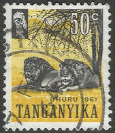 Tanganyika. 1961-64 Independence. 50c Used. SG 113 - Tanganyika (...-1932)