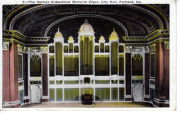 Etat Unis ME Maine Portland The Herman Kotzschmar Memorial Organ City Hall - Portland
