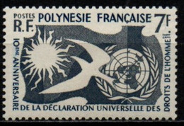 POLINESIE FR. 1958 * - Neufs