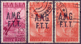 TRIESTE - AMG FTT  ESPRESSI - GOOD  LOT - O - 1947 - Airmail