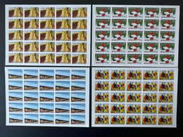 Tchad Chad Tschad 2003 Mi. 2474 - 2477 IMPERF ND Sheet Planche Bogen Coopération Taiwan Chine China Health Santé Map - Unused Stamps