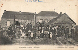 Hautes Brives , Mayenne * Villageois Landau Poussette Pram Kinderwagen * Village Hameau Lieu Dit - Mayenne