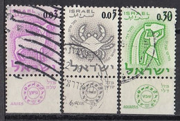 ISRAEL 249-251,used,falc Hinged - Used Stamps (with Tabs)