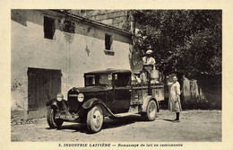 Nieul St Georges * La Laiterie , Industrie Laitière , Ramassage Du Lait En Camionnette CITROEN N°3 * Milk Fromagerie - Autres & Non Classés