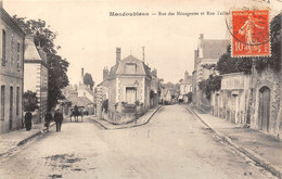 41-MONDOUBLEAU- LA GARERUE DES MENAGERIES ET RUE TAILLEF - Otros & Sin Clasificación