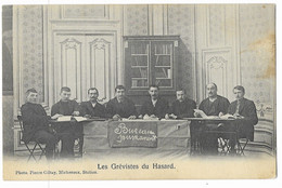 LES GRÉVISTES DU HAZARD (1906) - Cachet : " Comité De Défense Maison Du Peuple Retine " - Soumagne