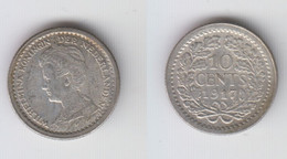 10 CENT 1917 (ARGENT) - 1815-1840: Willem I.