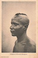 Congo - Indigène N'Gombé - ( Bangala) - Scarification Sur Le Visage - Carte Postale Anciene - Belgisch-Kongo