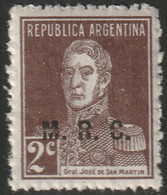 Argentina 1924 Sc OD338  Official MNH** - Officials