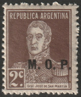 Argentina 1923 Sc OD292  Official MNH** - Officials