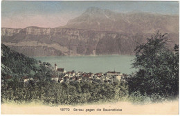 Suisse - Gersau Gegen Die Bauenstöcke - Carte Postale Couleurs Non Voyagée - 19 Août 1909 - Gersau