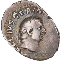 Monnaie, Vitellius, Denier, 69, Rome, TB, Argent, RIC:I-107 - La Dinastía Flavia (69 / 96)