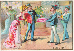 LU L.U. LEFEVRE UTILE Lefèvre Utile , Biscuiterie à Nantes * Chromo Publicitaire Ancien * Illustrateur - Advertising