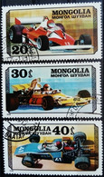 Mongolie Mongolia 1978 Voiture Car Course Formule 1 Yvert 944 945 946 O Used - Mongolie