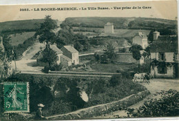 29 - La Roche Maurice : La Ville Basse - Vue Prise De La Gare - La Roche-Maurice