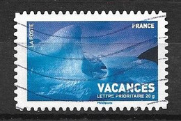 2007 FRANCE Autoadhesif N 124 (yv) GLACIER Oblitéré TTB Cote Yv 0.70 E - Autres & Non Classés