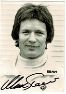 Carte Dédicace Marc Surer - BMW Werksfahrer - 1977 BMW-Junior-Team - 1978 Polifac-BMW-Junior-Team - Personalidades Deportivas