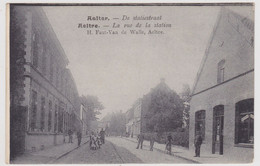 Aalter - De Statiestraat - Geanimeerd - Uitg. H. Faut-Van De Walle, Aalter - Aalter