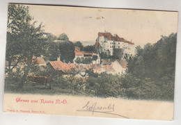 C5819) GRUSS Aus RAABS - NÖ - LITHO - A. Plappart 28.07.1901 - Raabs An Der Thaya