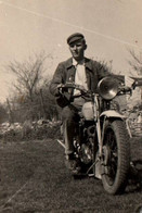 Moto - Photo Ancienne - Motocyclette Ancienne De Marque ? - Motorbikes