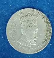 ETHIOPIA 50 MATONAS COIN 1931 - Etiopía