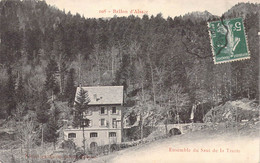 FRANCE - 68 - Ballon D'Alsace - Ensemble Du Saut De La Truite - Forêt  - Carte Postale Ancienne - Andere & Zonder Classificatie