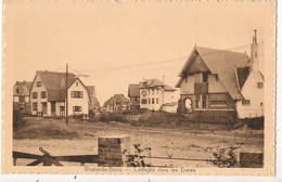 WESTENDE BAINS   COTTAGES DANS LES DUNES     2 SCANS - Westende