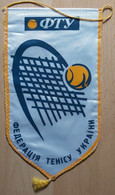 Ukraine Tennis Federation  PENNANT, SPORTS FLAG  SZ74/52 - Abbigliamento, Souvenirs & Varie