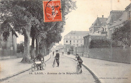 FRANCE - 02 - Laon - Avenue De La République - Editeur : F . Barnaud - Carte Postale Ancienne - Laon