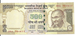 INDE 500 RUPEES 2014 AUNC P 99 - Inde