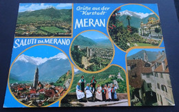 Grüsse Aus Der Kurstadt Meran - Aufnahme U. Verlag Foto Dieter Drescher, Meran - # 0/55 - Saluti Da.../ Gruss Aus...