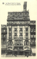 Pays Div-ref DD163-belgique- Le Grand Hotel G Scheers -132 Boulevard Adolphe Max - Brussels - - Cafés, Hôtels, Restaurants